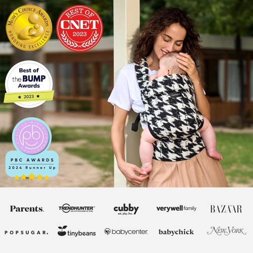 Porte-bébé Momcozy – Porte-bébé ergonomique, confortable et léger pour 7-44&nbsp;lb, facile à mettre, idéal pour les parents mains libres, soutien