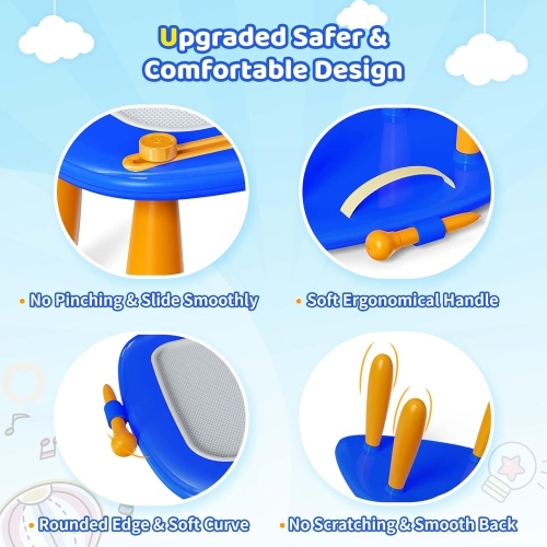 Magnetic Drawing Board, Kids Toys for 1-3 Year Old Boy Girl Birthday Gifts Doodle Board for Preschool Learning, Educational Erasable Sketching Pad