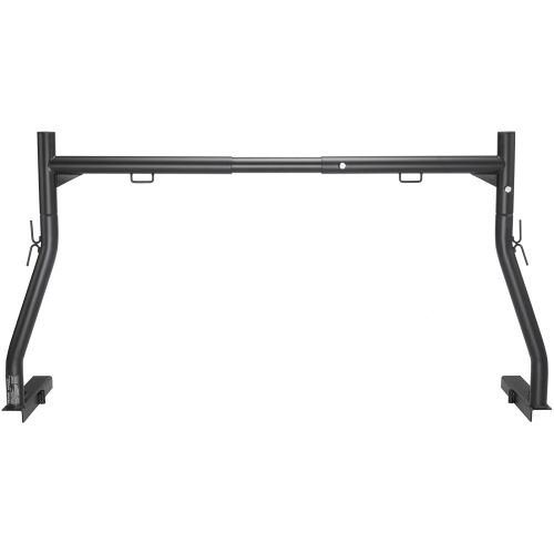 VEVOR 46-71inch Width, Truck Rack, 800 lbs Capacity, Extendable Steel Ladder Rack for Truck with 4 Non-Drilling J-bolts, Heavy Duty Truck Bed Rack