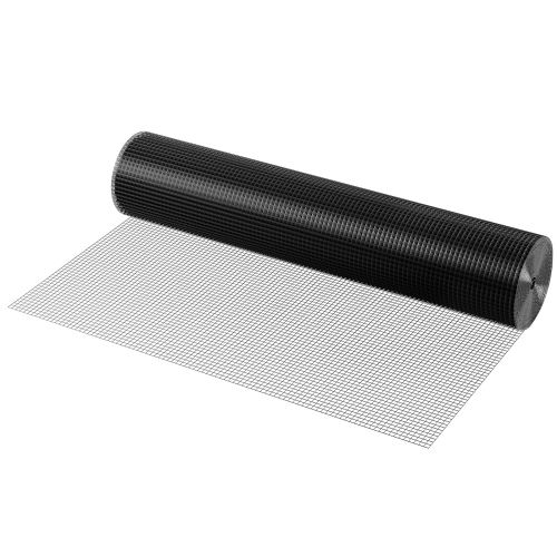 VEVOR 48in x 50ft Hardware Cloth, Galvanized Wire Mesh Roll, 19 Gauge Chicken Wire Fence Roll, Vinyl Coating Metal Wire Mesh for Chicken Coop