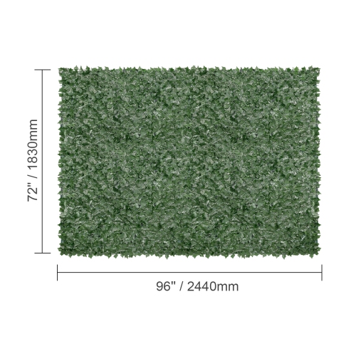 VEVOR 96 x 72 in Ivy Privacy Fence, Artificial Green Wall Screen, Greenery Ivy Fence with Mesh Cloth Backing and Strengthened Joint, Faux Hedges Vine