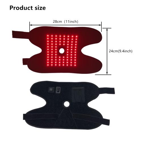 1PCS Red Light Therapy Foot Ankle Strap,660nm & 850nm Light Therapy for Feet Leg Wrist Pain Relief,Red Light Wrap Infrared Lamp Pad