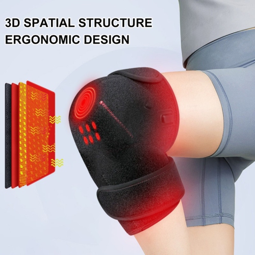660nm 850nm Red Light Therapy Device,Knee Brace Near Infrared Light Therapy Pad Wrap Belt for Knee Shoulder Elbow Pain Relief