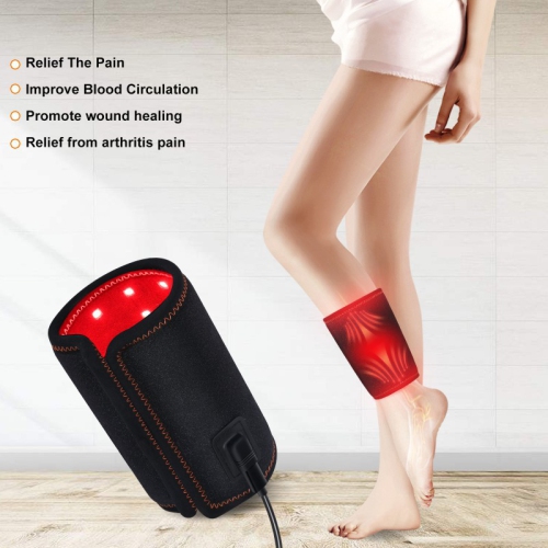 LED Red Light Armband, Infrared Light Therapy Device for Relieving Arm, Calf and Ankle Pain