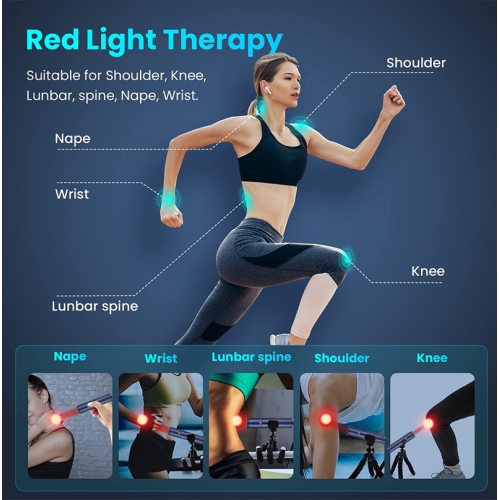 Red Light Therapy Device,Cold Sore Canker Sore Treatment Device,Infrared Light Therapy Device for Nose Ear Body Pain Relief