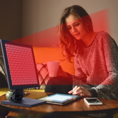 Red Light Therapy Lamp with Timing & Stand,Infrared Light Therapy Panel for Skin Care,660nm 850nm 150W LED Light Therapy Lamp for Muscle Joint Pain