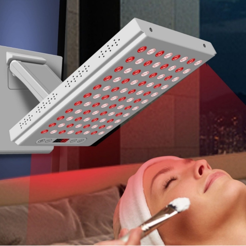 Red Light Therapy Panel,660nm 850nm Light Therapy Lamp,400W Infrared Red Light Therapy for Pain Relief Skin Care