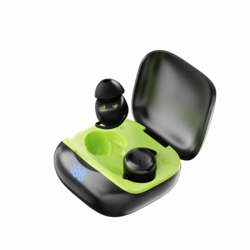 True wireless Bluetooth headset for sleeping, in-ear soundproofing, noise reduction, no ear pressure, mini, long battery life, breathable(black)