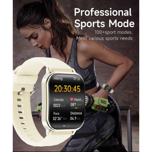 Smart watch 3D curved screen Bluetooth call sports health monitoring outdoor sports multi-function