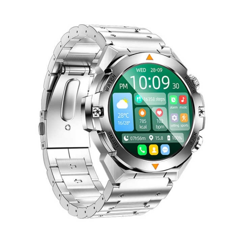 GREEN SCENIC  Men Watches Outdoor Health Watch Touch Screen Bluethooth Call Sport Smartwatch