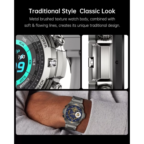 Men Watches Outdoor Health Watch Touch Screen Bluethooth Call Sport Smartwatch