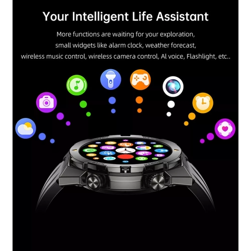 Men Watches Outdoor Health Watch Touch Screen Bluethooth Call Sport Smartwatch