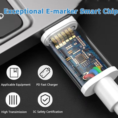 2 PACK of 20W Fast iPhone Charger fir iPhone 15 and 16 Series, 20W Fast Wall Charger Power Adapter for iPad Pro 12.9/11 inch, for iPad Air 5th/4th