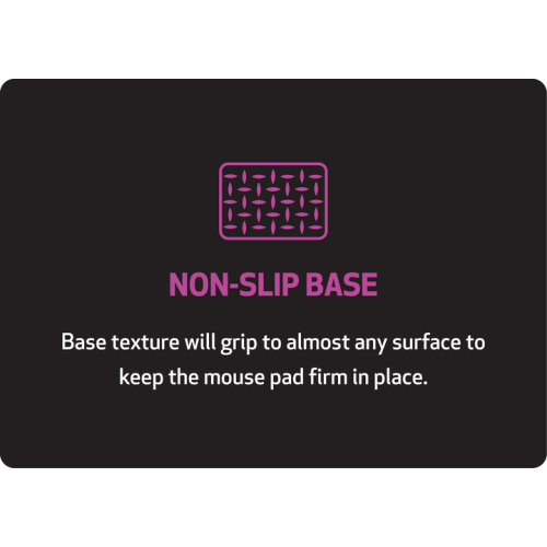 ONEofZERO DART Performance Desk Pad Hybrid Control and Speed XL Size 48cm x 90cm (W), Grey