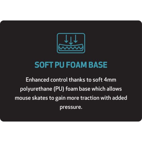 ONEofZERO Performance Mouse Pad DART for Maximum Control Medium Size 43cm x 49cm (W)