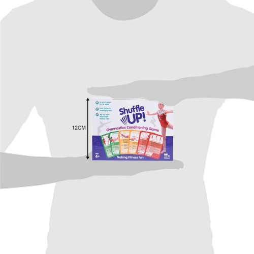 Shuffle Up Soccer Card Games - 70+ Fun & Active Skills Cards for Kids, Fitness Cards Develop Fundamentals, Stamina & Strength, Easy to Play for