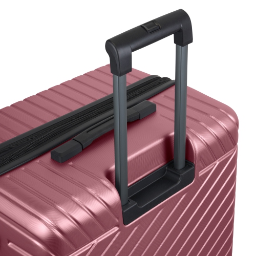 Ensemble de 3 valises rigides avec extension Oslo de Bugatti - Rose