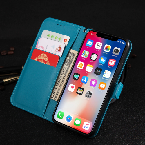 BIG DEAL - CaseMe Wallet Case Anti-Fall Retro Handmade Leather Magnetic Flip case Card Slot for iPhone 14