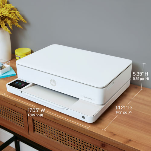 HP Envy 6165e Wireless All-In-One Inkjet Printer - White