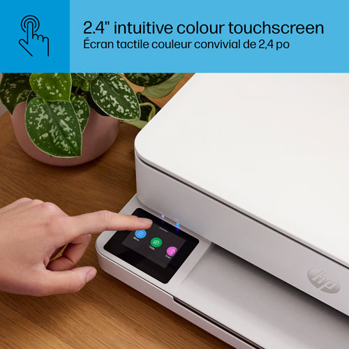 HP Envy 6165e Wireless All-In-One Inkjet Printer - White