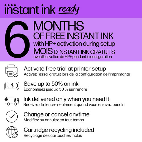 Imprimante à jet d'encre tout-en-un sans fil DeskJet 2842e de HP