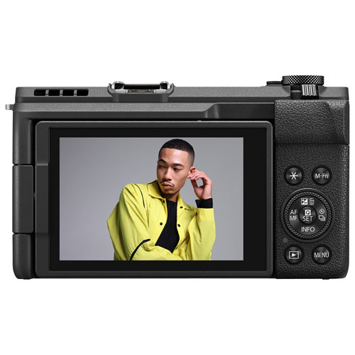 Canon PowerShot V1 Wi-Fi 22.3MP 3.1x Optical Zoom Digital Camera - Black