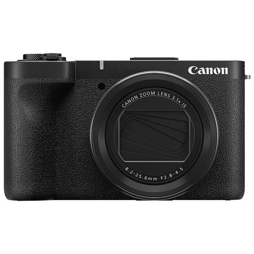Canon PowerShot V1 Wi-Fi 22.3MP 3.1x Optical Zoom Digital Camera - Black