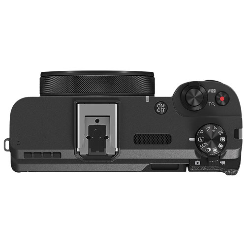 Canon PowerShot V1 Wi-Fi 22.3MP 3.1x Optical Zoom Digital Camera - Black