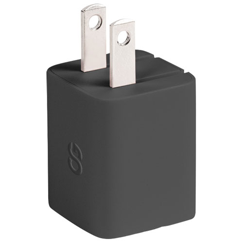 Image 1 de 4.. Chargeur mural PD GaN USB-C de 30 W Vibrance de LOGiiX - Noir
