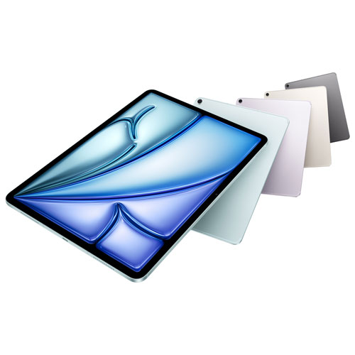 Fido Apple iPad Air M3 11" 128GB with Wi-Fi 6E & 5G (7th Generation) - Space Grey - Monthly Financing