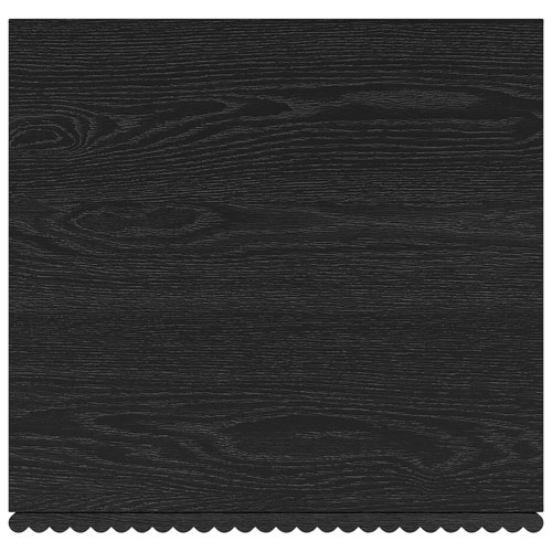 !Nspire Contemporary Square 2-Drawer Accent Table - Black