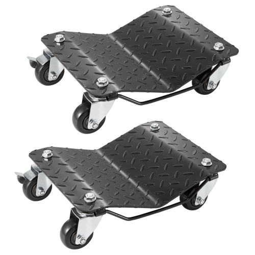 VEVOR  3000 Lbs/1360 Kg Wheel Dolly, Car Dollies, Wheel Dolly Car Tire Stake Set Of 2 Piece, Heavy-Duty Car Tire Dolly Moving Cars, Trucks, Trailers