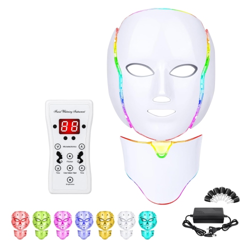 Seven-Color Spectrometer, Home-Use Facial Led Photon Rejuvenation Mask, Radio Frequency Wrinkle Removal