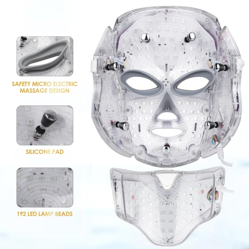 Seven-Color Spectrometer, Home-Use Facial Led Photon Rejuvenation Mask, Radio Frequency Wrinkle Removal