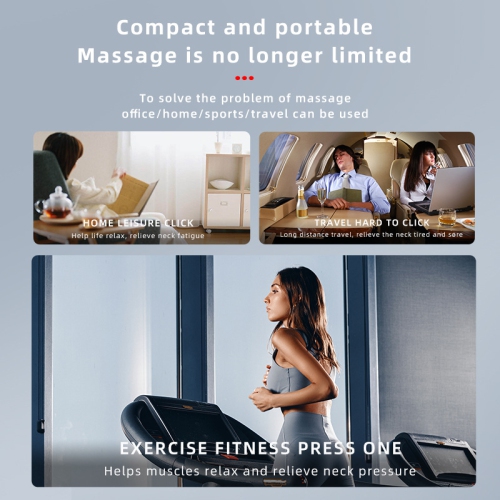 Neck Massager, Cervical Massager, Neck Beauty Tool, Portable Neck Beauty Instrument