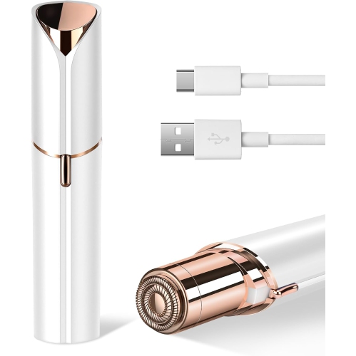 Women's Facial Epilator, Portable Electric Epilator for Lips, Chin, Armpits, USB Rechargeable
