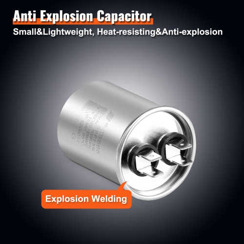 VEVOR OGD1016 Condenser Fan Motor, 1/6 HP 208-230V Condenser Fan Motor 1075RPM, OEM Standard Upgraded Replacement Condenser Motor Reversible