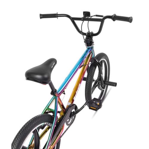 Hiland Redeem BMX pour enfants de 3,0 20 po pour filles de 7 à 12 ans, Rotor Freestyle à 360 degrés, 4 chevilles 3 rayons Mag Wheels BMX Bicycle