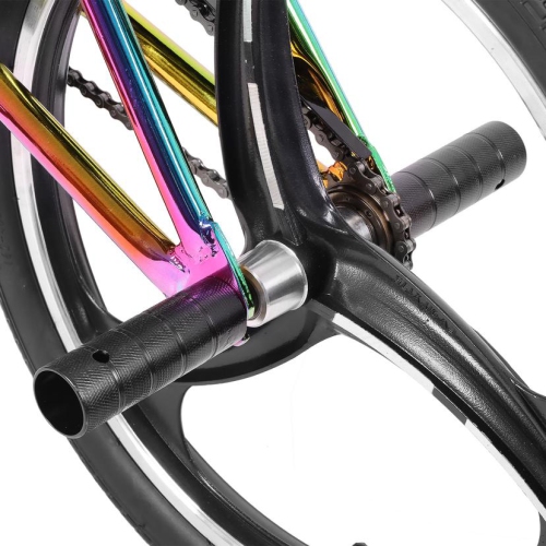 Hiland Redeem BMX pour enfants de 3,0 20 po pour filles de 7 à 12 ans, Rotor Freestyle à 360 degrés, 4 chevilles 3 rayons Mag Wheels BMX Bicycle