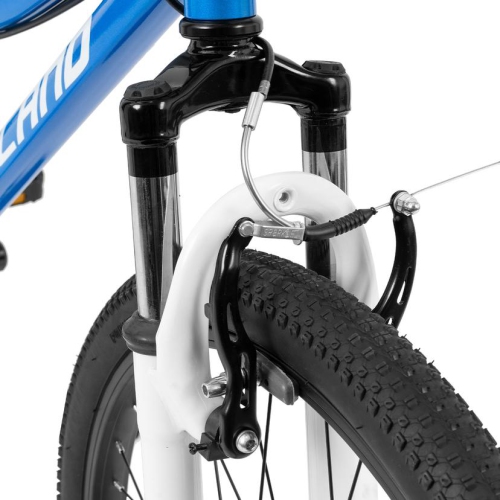 Vélo de montagne Hiland Climber pour enfants de 24 po pour enfants de 8-12 à 7 ans, vélo pour filles bleu