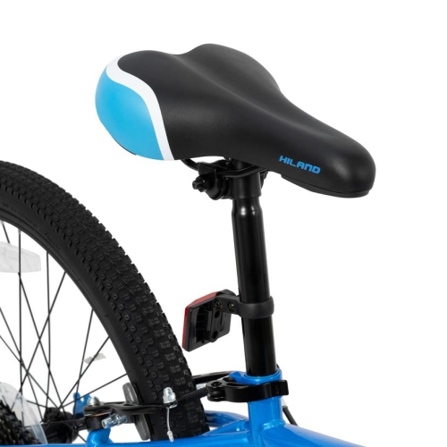 Vélo de montagne Hiland Climber pour enfants de 24 po pour enfants de 8-12 à 7 ans, vélo pour filles bleu