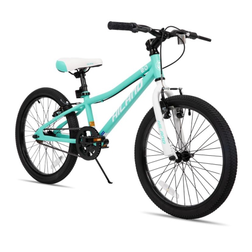 Hiland Climber 20 Inch Kids Mountain Bike for Ages 7-10 Years Kids Bicycle for Boys Girls Mint Green