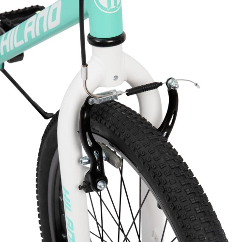 Hiland Climber 20 Inch Kids Mountain Bike for Ages 7-10 Years Kids Bicycle for Boys Girls Mint Green