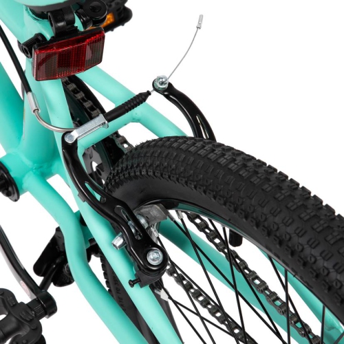 Hiland Climber 20 Inch Kids Mountain Bike for Ages 7-10 Years Kids Bicycle for Boys Girls Mint Green