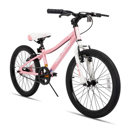 Hiland Climber 20 Inch Kids Mountain Bike for Ages 7-10 Years Kids Bicycle for Boys Girls Pink