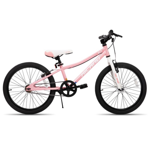 Hiland Climber 20 Inch Kids Mountain Bike for Ages 7-10 Years Kids Bicycle for Boys Girls Pink