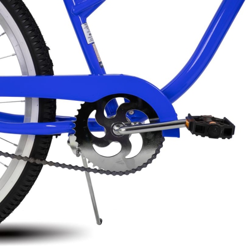 Vélo de plage de 26&nbsp;po Jade de Hiland pour adolescents et adultes, vélo à cadre bas pour femmes, vélo de ville à une vitesse, vélo de ville à