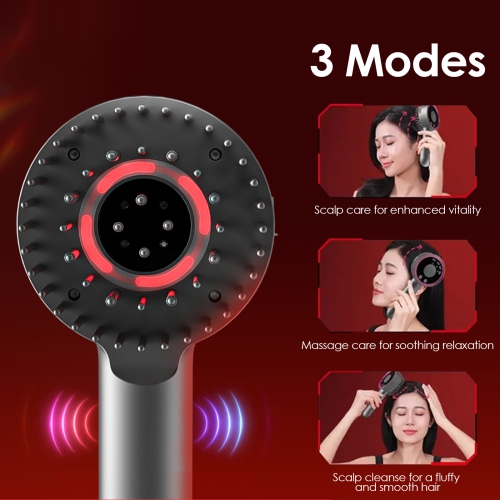 Hair Care Comb, Medicine Introduction Instrument, Hair Care Comb, Infrared Light Hair Growth Instrument, Scalp Massage Comb