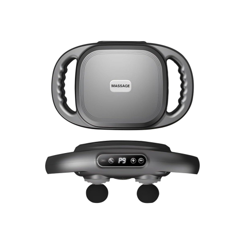 MYACUC  Massage Gun 6 Heads Hot Compress, Rechargeable Massage Gun Deep Tissue for Whole Body In Red