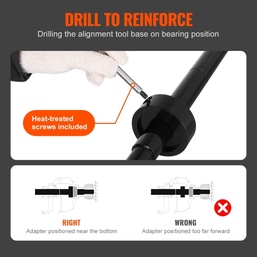 VEVOR Gimbal Bearing Alignment and Install Kit, Heavy Duty Engine Alignment Tools Set Fits for Mercruiser Alpha, Alpha 1, MR, Bravo, OMC, Cobra, and